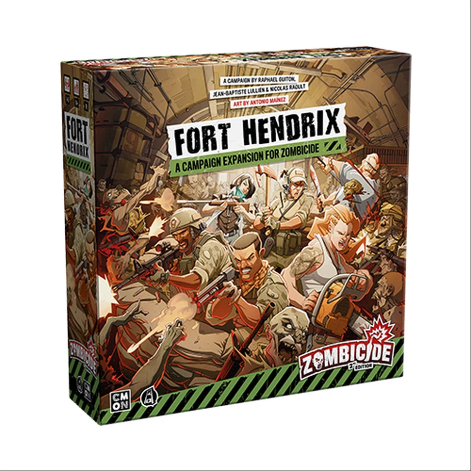 Fort Hendrix Zombicide 2nd Edition Board Game NIB