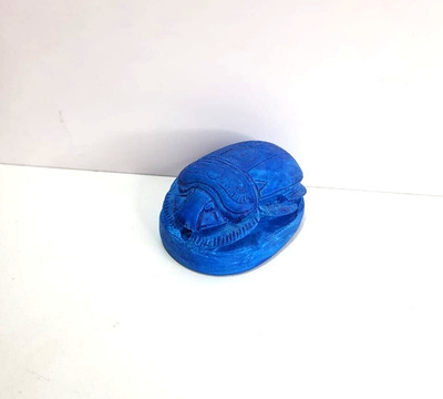 RARE PHARAONIC SCARAB AMULET MUSEUM - ANCIENT EGYPTIAN ARTIFACTS BC