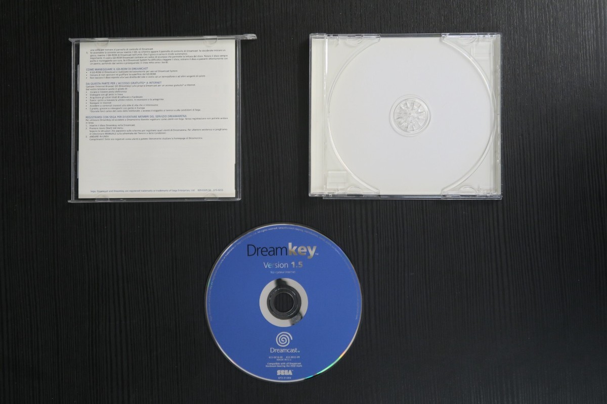 Dream Key Sega DreamCast Complet PAL Cast