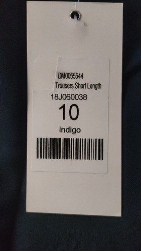 Damart Women's Pants Size 10 Brand New With Tag Indigo - Picture 3 of 7