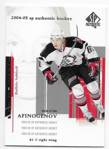 04/05 SP AUTHENTIC BASE/FUTURE WATCH/ALL-WORLD Hockey (#1-150) U-Pick From List - Picture 14 of 148