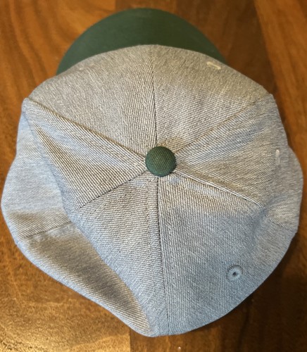 Green Bay Packers Hat Cap Mens Green Gray Fanatics NFL Football Logo Excellent! - Picture 3 of 7