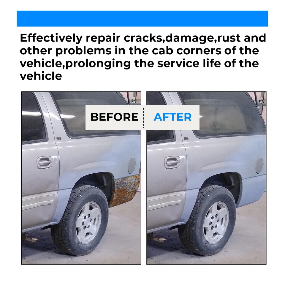 For 2000-2006 Chevrolet Suburban 1500 2500 Pair Lower Rear Quarter Panel Section Foto 4 de 4