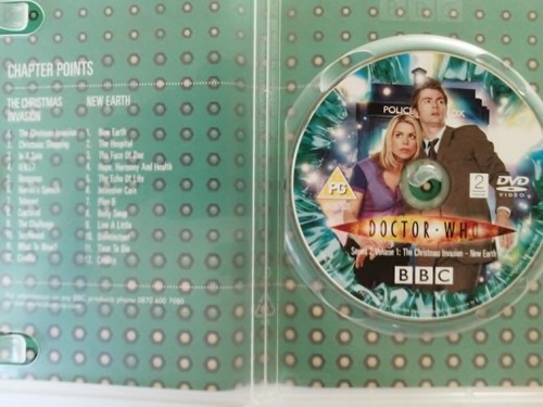 DVD Doctor Who. Series 2 Vol. 1. TV Series. David Tennant. Billie Piper. TARDIS - Picture 3 of 4