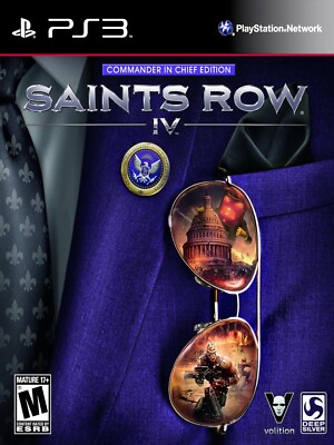 Saints Row IV PS3 BOX ART Glossy POSTER Unframed B0368