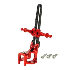 Microheli Anti-Rotation Guide W/Canopy Mount And Tail Boom Mount (RED)-GOOSKY S1