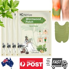 12-480PCS Knee Wormwood Pain Relief Patches Herbal Pads Plaster Joint Sticker