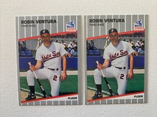 2 Robin Ventura 1989 Fleer Update U-23 Chicago White Sox ROOKIE Cards