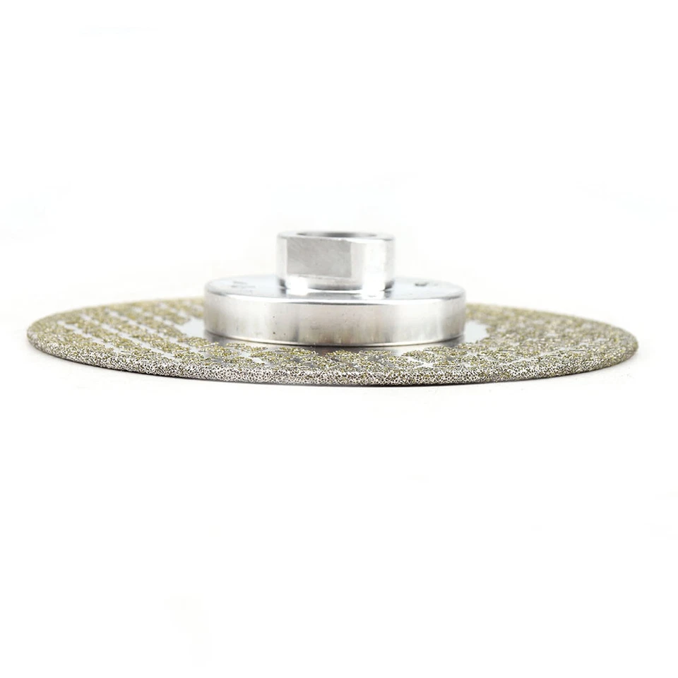 4.5'' Electroplated Diamond Grinding Blade Disc Griter 40 For Marble M14 Thread - Image 3 of 4