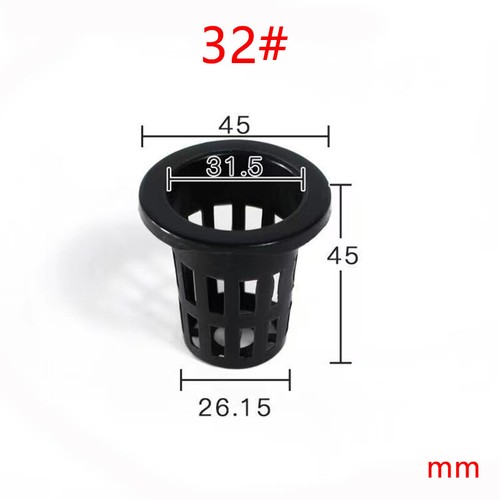 50Pcs Mesh Pot Net Cup Basket Hydroponic Garden-Plant Grow Vegetable Insert NEW - Bild 12 von 22