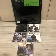 Jay-Z CD & Vinyl Lot Black Album Hard Knock Life Who You Wit In My Lifetime