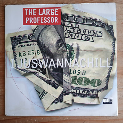 The Large Professor    I Juswannachill 12'' US-1996 1st PRESS VG+/G++