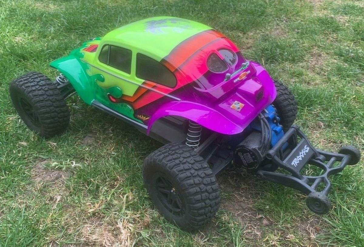 Kamtec LEXAN BAJA VW Beetle Sand Scorcher Monster Tamiya 1:10 Car