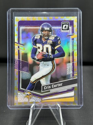 2023 Panini Donruss Optic Football Cris Carter Flex Emoji /149 Minnesota Vikings
