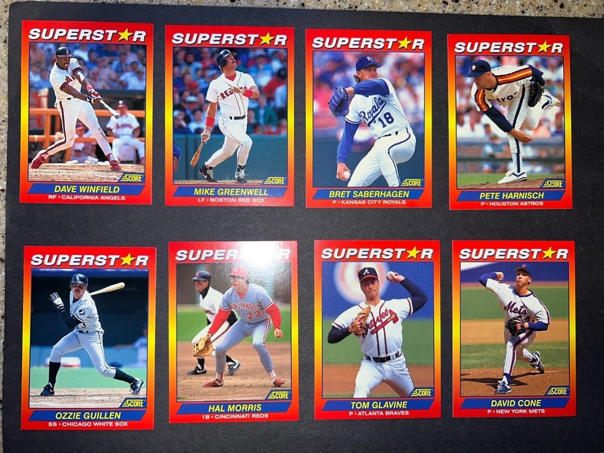 1992 SCORE SUPERSTAR BASEBALL CARD SET YOU CHOOSE INDIVIDUAL