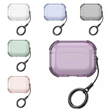 For Airpods 4th/Pro 2nd/Pro 3rd 2025 Gen Clear TPU Case Cover Front Led Visible