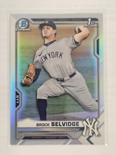 2021 Bowman Draft Chrome Silver 1st Refractor #BDC-24 Brock Selvidge