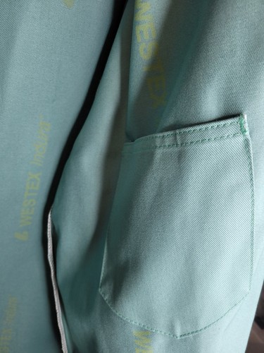 Westex FR Work Coat Size Men’s 1XL Green Snap Front Jacket 5848VG - Picture 2 of 5