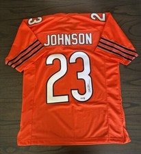 Roschon Johnson Signed Chicago Bears Custom Football Jersey (JSA CoA)