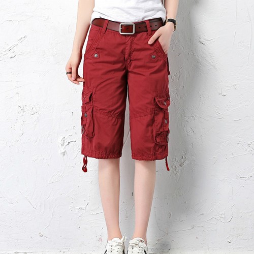 plus size below knee shorts