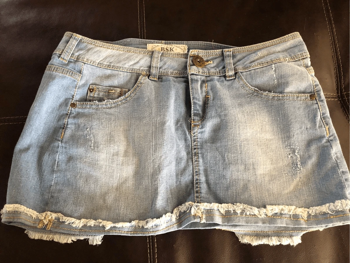 Jean skirt ebay cheap