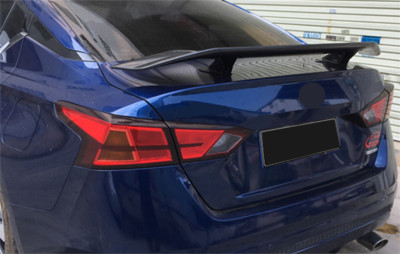 ABS Rear General Carbon Fiber Spoiler Universal Fit Hyundai Accent Sedan