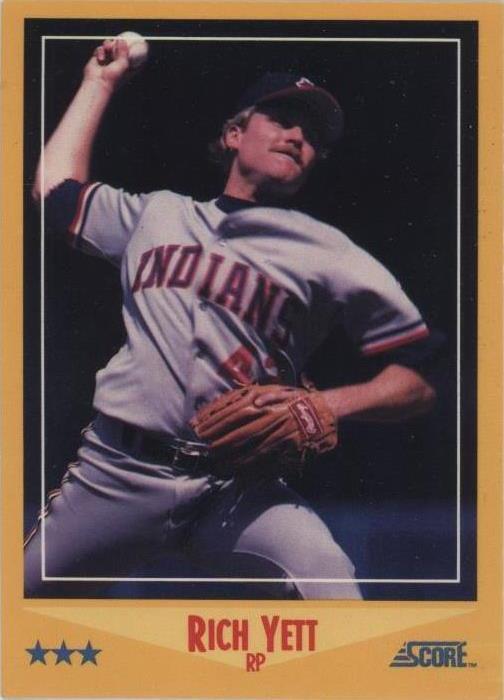 1988 Score - Rich Yett #484 - 1 of 1