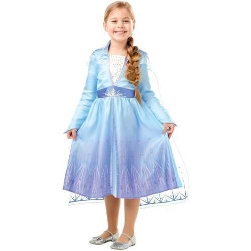 Rubie's Disney Frozen II Elsa Classic Travel Dress Child Costume Large 9-10Years - Picture 13 of 24
