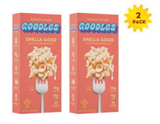 Goodles Shella Good Aged White Cheddar Protein Mac & Cheese - 6 oz x 2 paquets