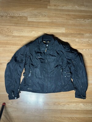 Power-Trip  VTX Mesh Lined Mesh Padded Motorcycle Jacket  Large Streetwear Y2K