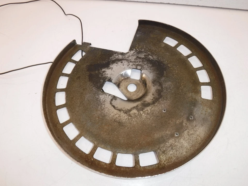 Yamaha Venture Royale 1984 juego de protectores de disco rotores de freno delanteros izquierdo derecho cromo Foto 4 de 4