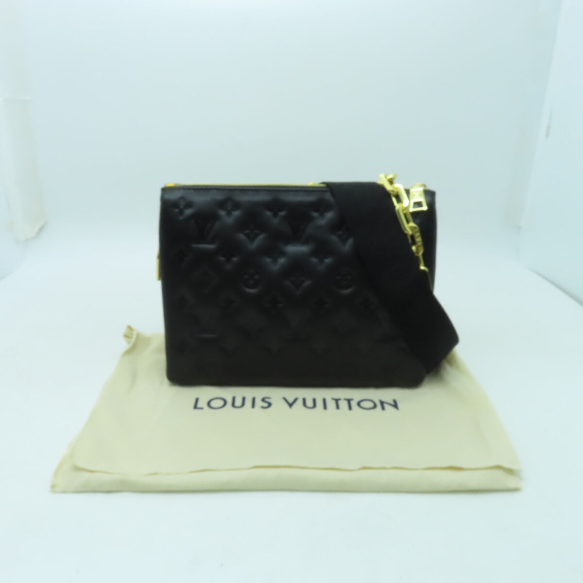 Louis Vuitton Coussin PM Black Lamb
