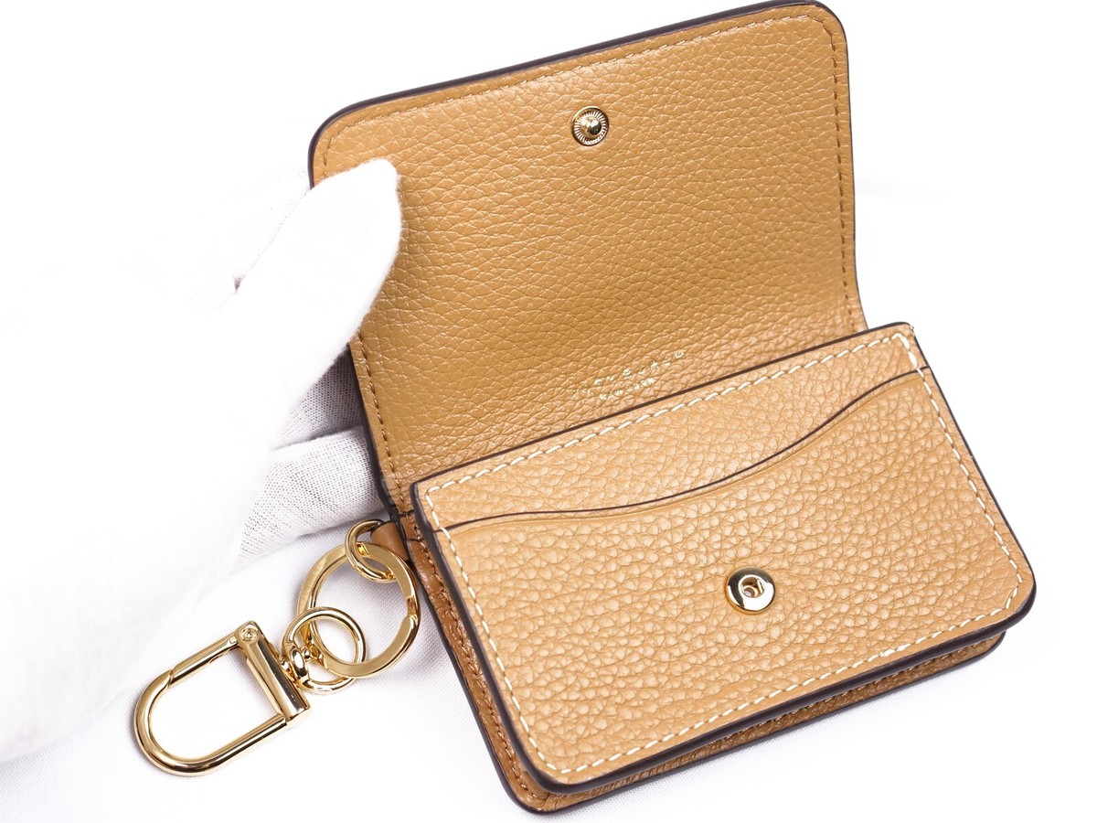 New Tory Burch Thea Flap Card Case Key Ring Coin Pouch Wallet