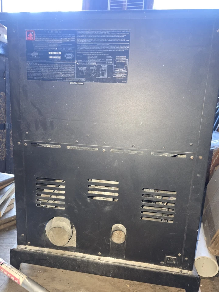 Estufa de pellets Foto 3 de 4