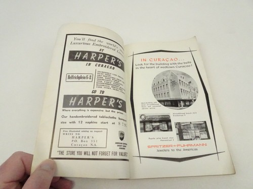 Curacao N.A. Carribean Tourist Book PB Vintage Travel Netherlands 1960s Business - Picture 2 of 6