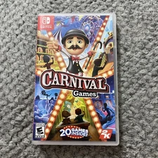 Carnival Games - Nintendo Switch  Original Case and Cartridge 