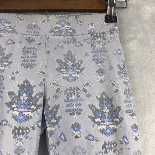 American Eagle Leggings Damen Gr. XS High Rise Stretch geometrisches Muster grau - Bild 2 von 10