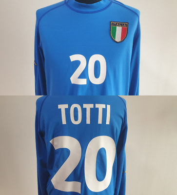 XXL) ITALY ITALIA SHIRT JERSEY TOTTI MAGLIA CAMISETA AS ROMA