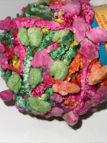 Patons Ci Ci Yarn Color Carnival 1 1/2 Skeins 1.75 Oz New - Picture 6 of 7