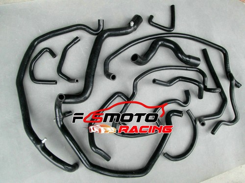 NERO Silicone Radiatore Tubo Per Renault Super 5 GT Turbo PHASE 1 1985 1986 1987 - Imagen 4 de 6