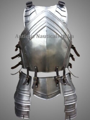LARP Medieval Armor Steel Armor The Dwarven Cuirass Chest & Back Protection  