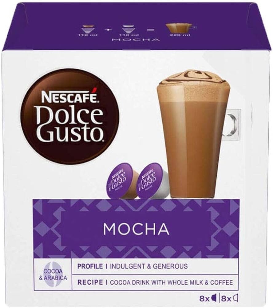 Nescafé Dolce Gusto Mocha 16カプセル 6箱 Amazon.co.jp: ネスカフェ ドルチェ グスト 専用カプセル モカ
