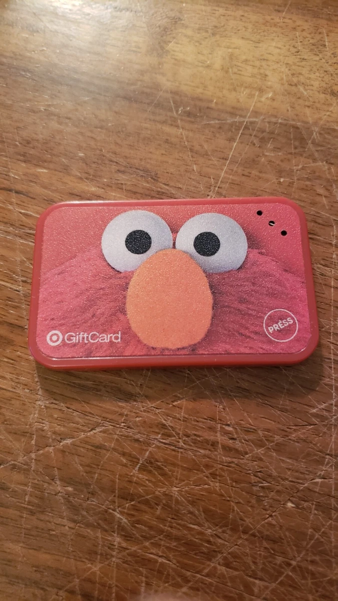Tickle Me Elmo TMX Gift Card Target 2006 No Value On Card Non working