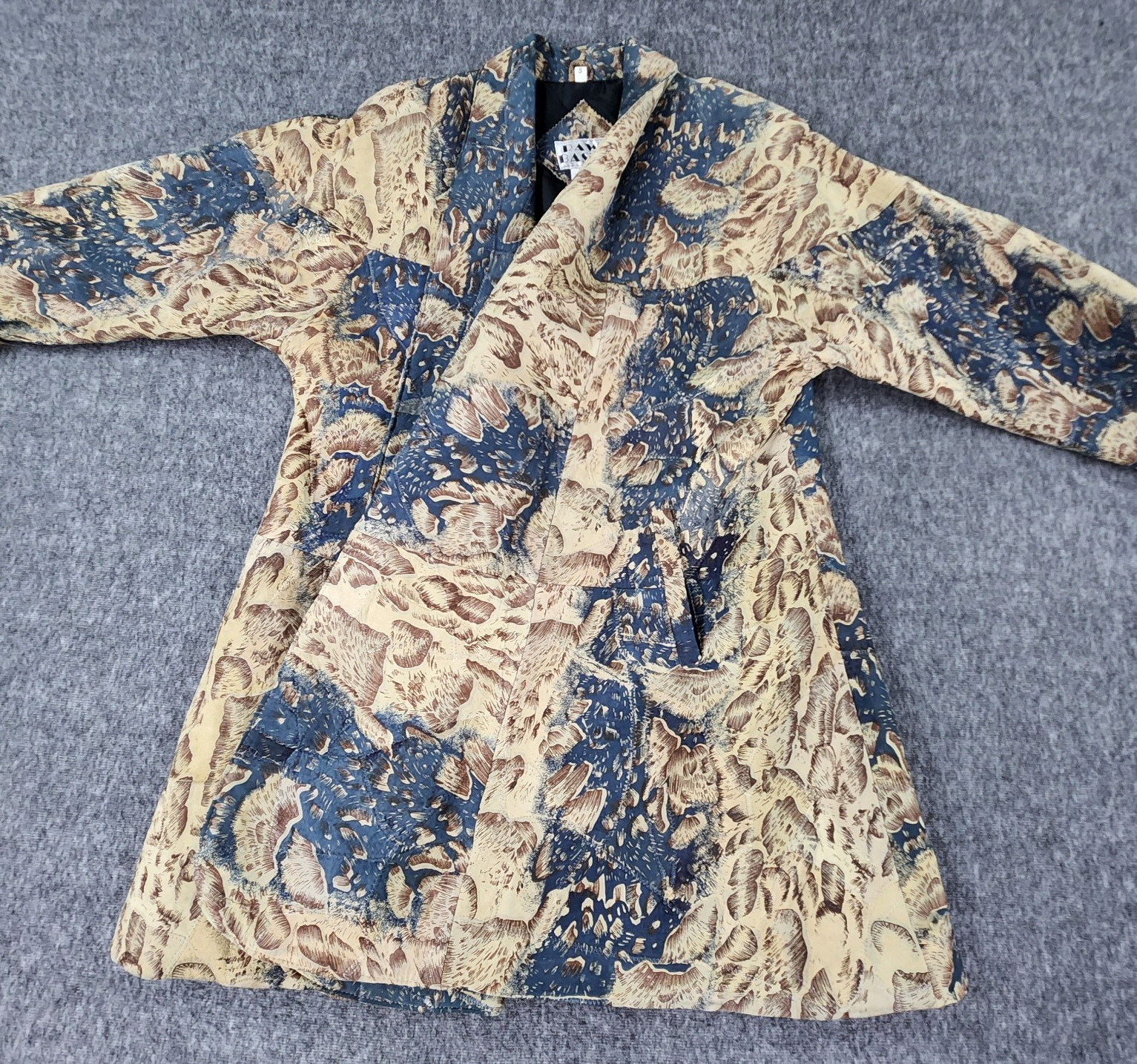 Vintage Raw Basix Womans Small Patchwork Leather … - image 12