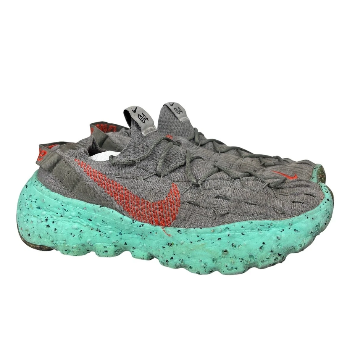 Nike Space Hippie 04 Size 11 Nike Space Hippie 04 Grey Volt Running | Mercari main image 4