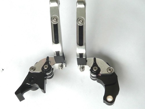 SUZUKI Bandit 650S 2015 BRAKE & CLUTCH FOLDING EXTENDING LEVERS RACE TRACK R14D6 - Picture 6 of 8