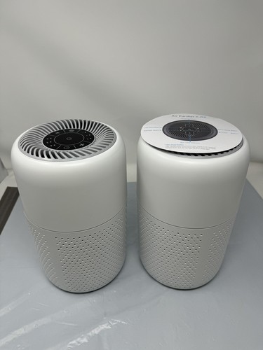 Vhoiu 2 Pack White Quiet HEPA Air Purifier With Night Light Up To 600 Sq Ft - Picture 3 of 4