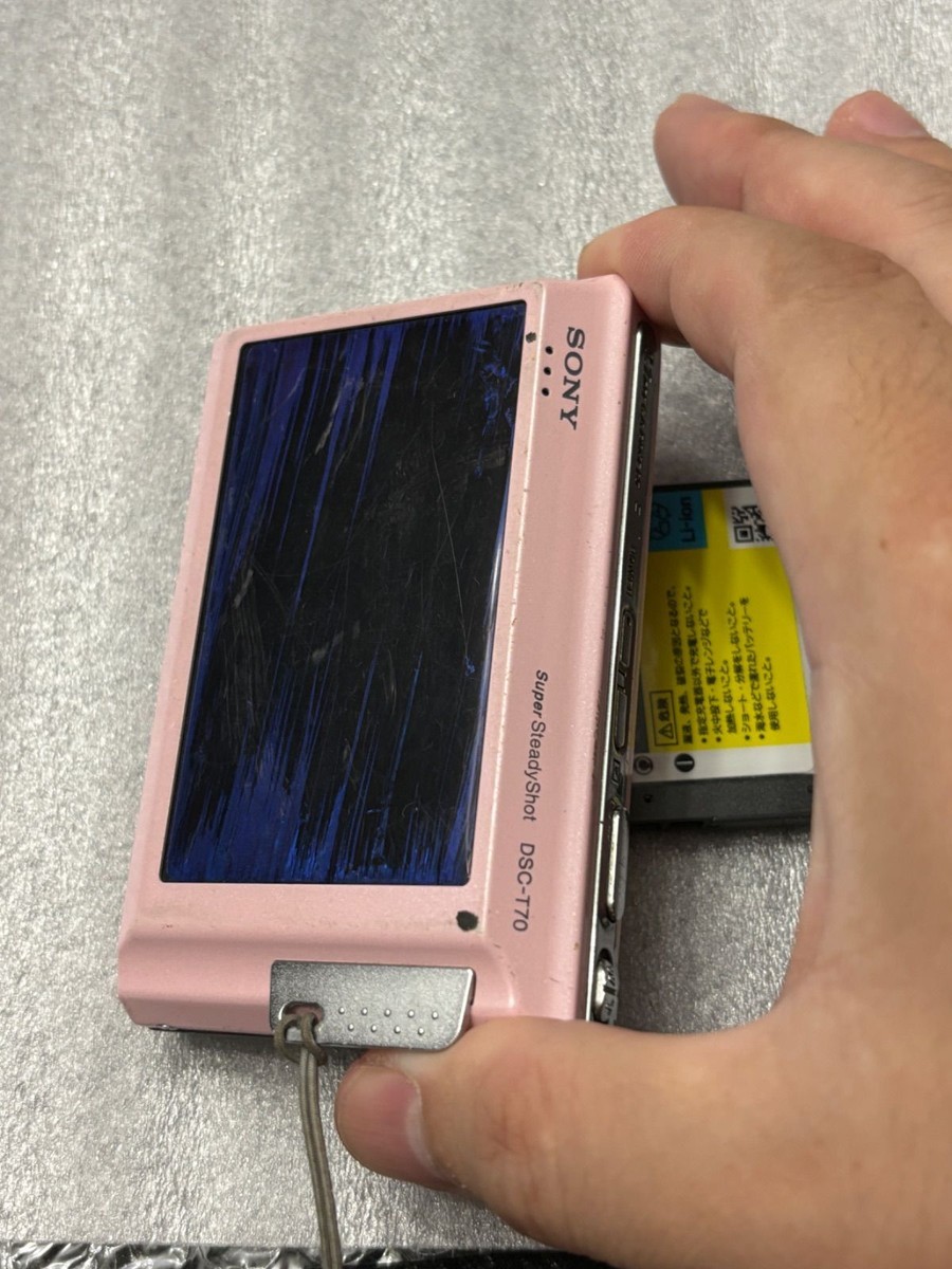 SONY Digital Camera DSC-T70 pink Cyber-shot 4.0x Optical