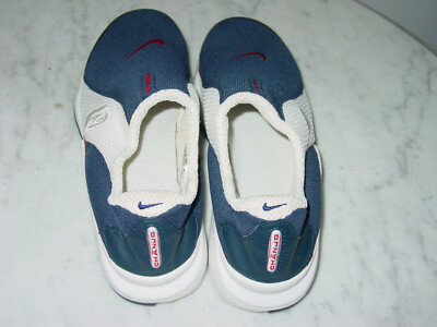 2001 Vintage Nike Presto Chanjo Blue/Red Youth Running Shoes  display picture 1