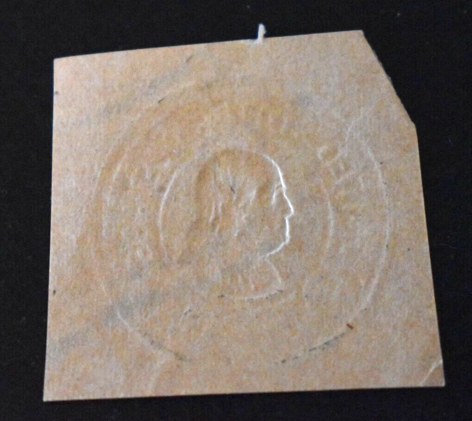 1917 - U.S. Envelope Cuts Sc# U422 Buff 1 Cent Franklin - Used - Image 2 of 2